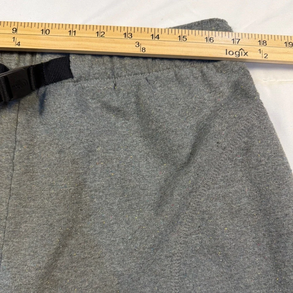 The North Face Men's Circular Design Speckled‎ Fleece Shorts Grey L Gorpcore Eco